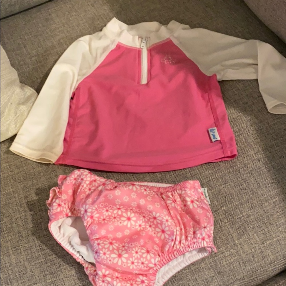 Girls Bathing Suit Set
